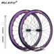 RUJIXU lightweight 700c road carbon knife wave rim 5045/5853 rim disc brake opening/vacuum wheel set
