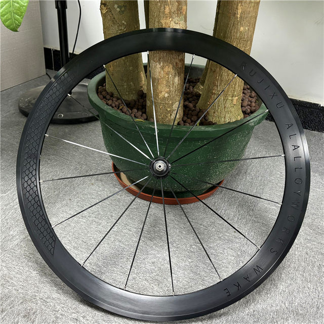 700C Fish Scale Black Label Ruijieson 120 Spoke Straight Pull Wind-Breaking Strip 6-Claw V/C Rim Brake Disc Brake Road Wheelset High Frame
