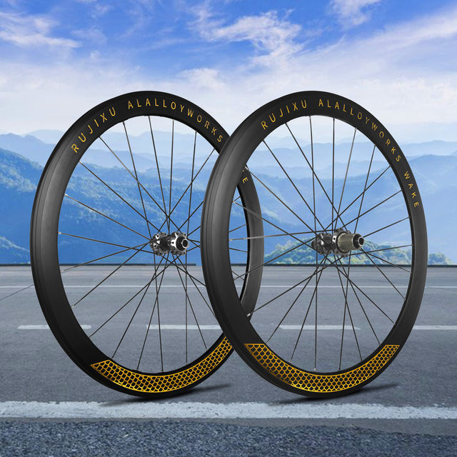 Road Wheel Set 700C Rim Brake 120 Ring Bearing Hub 40/50mm High Frame C Brake Disc Brake Aluminum Alloy