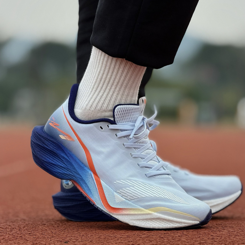 Anta Mach 6 Generation | Professional Cushioning Running Shoes for Men, Suitable for High School Entrance Exam Physical Fitness Testing and Speed Training, Sports Shoes 112615583