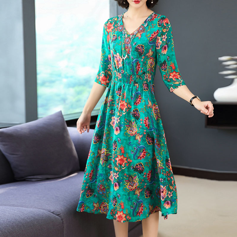 Robe femme en De la soie - Ref 3328148 Image 26