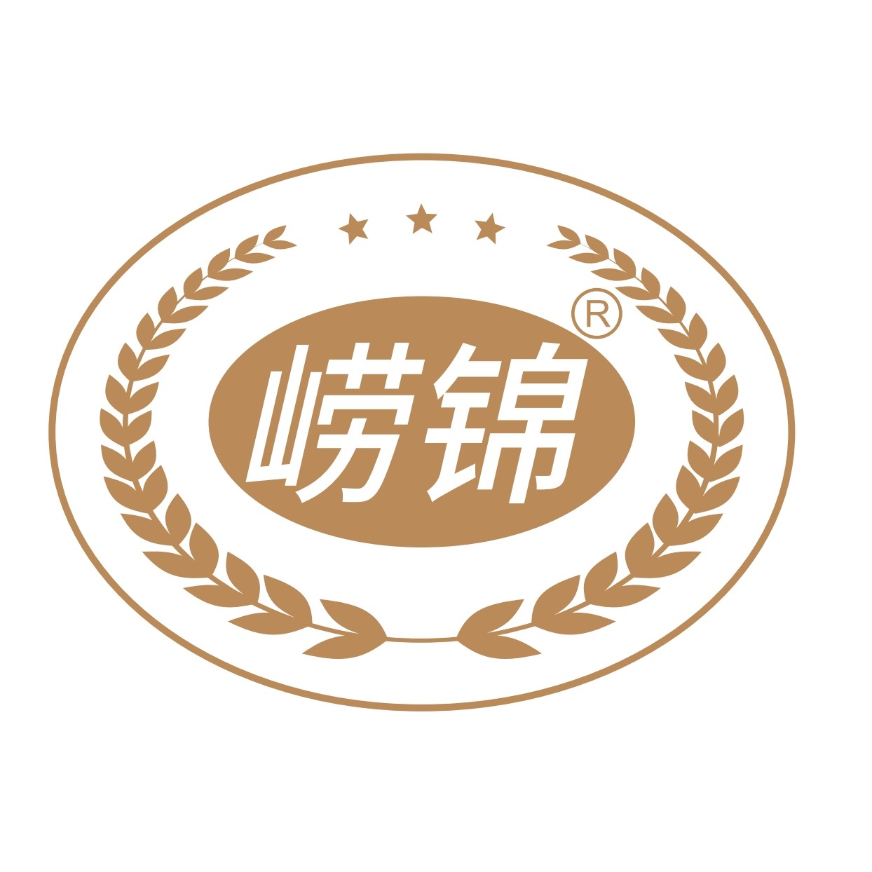 青岛崂锦精酿原浆啤酒的LOGO