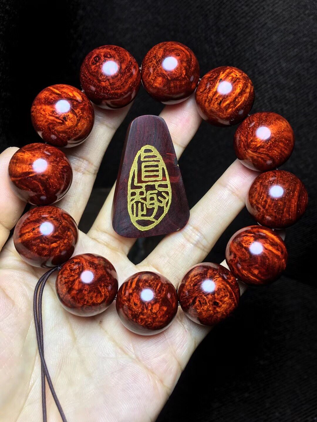 Tumor scar Indian leaf of the pale 2 0 male Buddha string Venus Star scar high oil dense mud