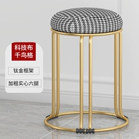 [Позолоченная техническая ткань] «гусиные лапки», жирный сплошной, 6 столбцов