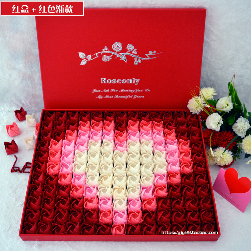 144 Handmade Origami Kawasaki Rose Diy Hand Kneading Paper
