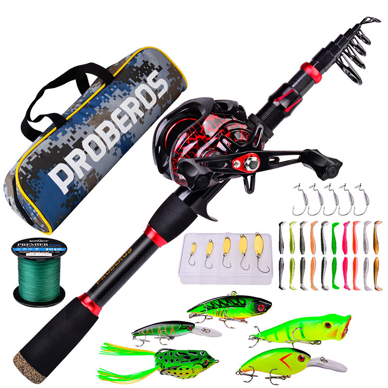 Road Sub Rod Suit Afar Drop Wheel Carbon Rod Fishing Super Light Ultra Hard Throw Rod Full Set Combination Slip Fishing Gear-Taobao