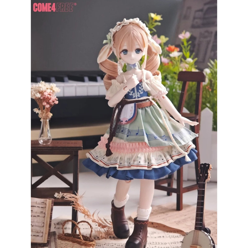 Authentic Come4Free Bangni Eighth Generation Velvet Symphony Series Bjd Blind Box Special Edition 6 Movable Doll Figurine Gift