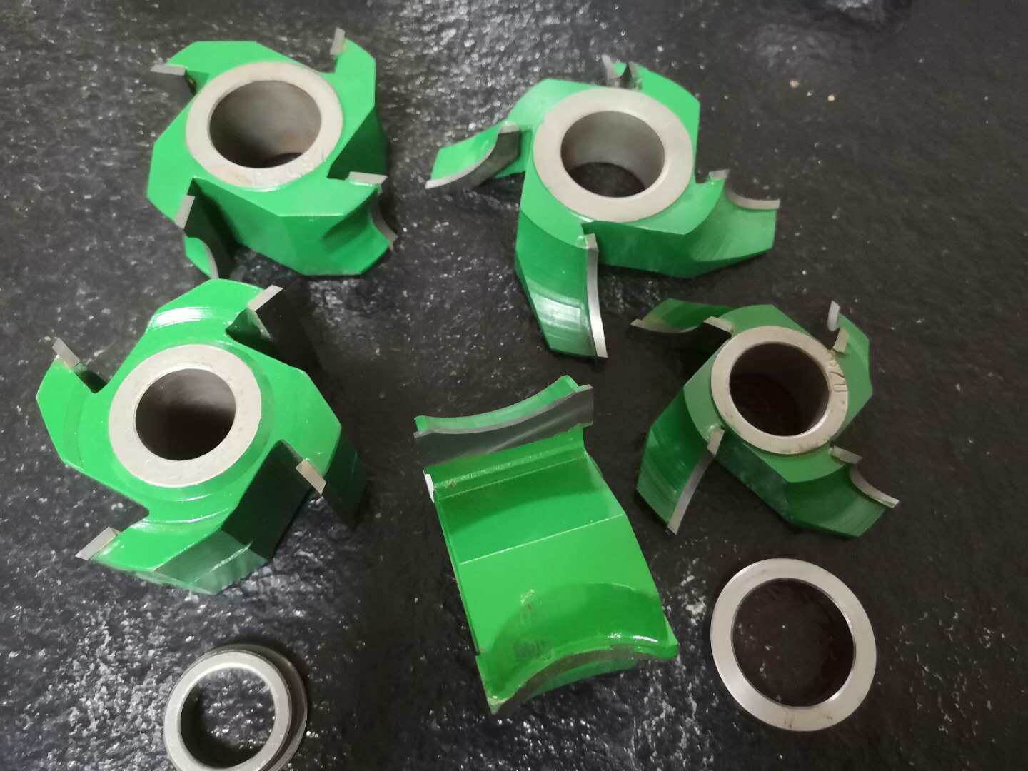 Custom-made woodworking vertical shaft forming milling tool non-standard custom-made four-sided planing tungsten steel hard alloy slotting saw blade