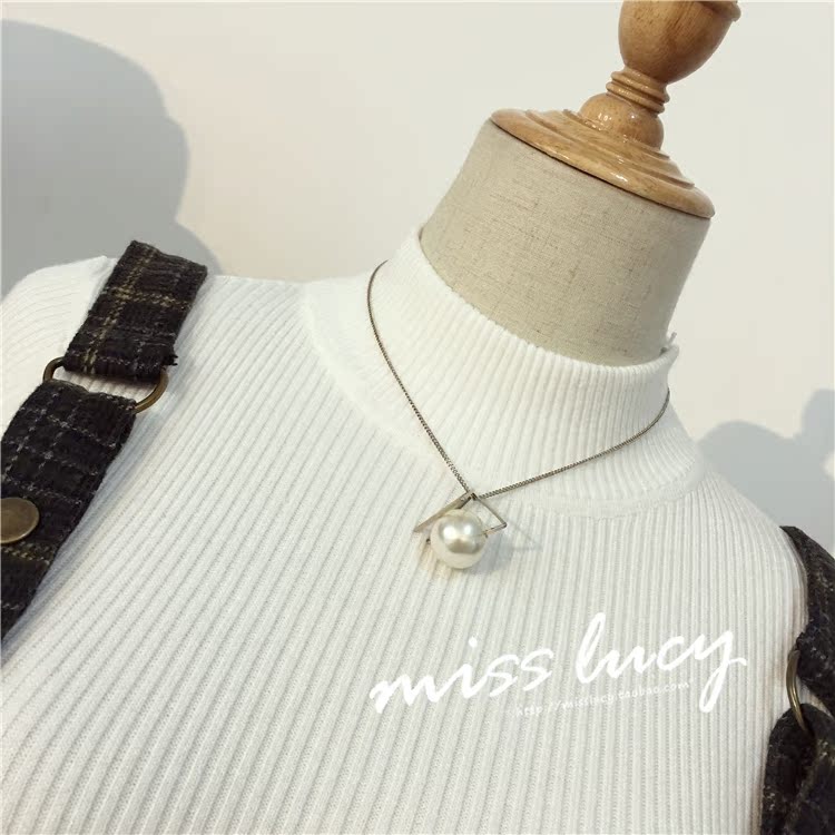 SS2018 thu đông học sinh mới thả lỏng phiên bản Hàn Quốc của quần len ống rộng kẻ sọc hoang dã dây đeo quần short phù hợp với quần hai dây mẫu quần sooc nữ đẹp 2021