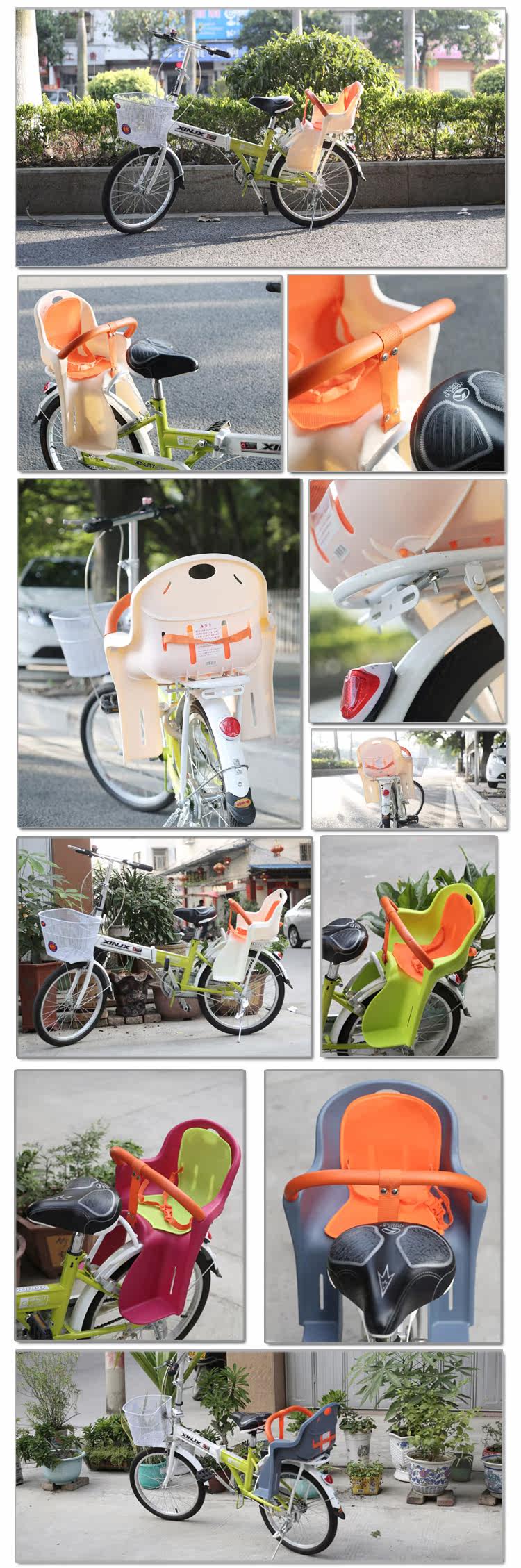 siège enfants pour vélo - Ref 2422549 Image 28