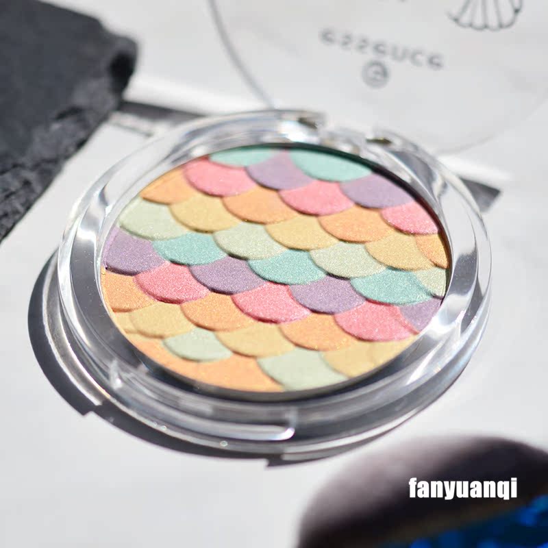 Germanyessence mùa xuân giới hạn mermaid cầu vồng vẻ đẹp nhờn chất lượng cao sửa chữa cô gái tim hàng ngày nhũ highlight