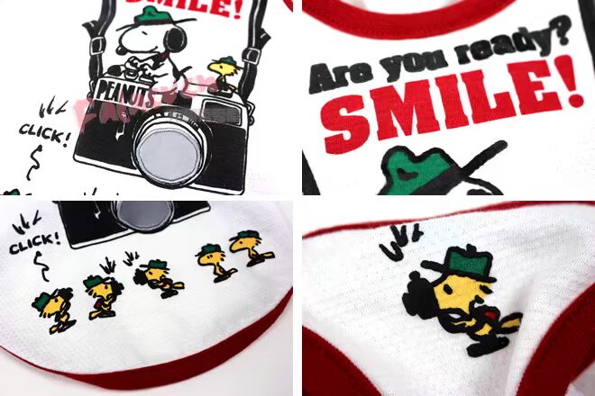 Quần áo thú cưng Nhật Bản Snoopy máy ảnh du lịch cotton lưới vest Mùa xuân và mùa hè mát mẻ quần áo chó lớn có một phần - Quần áo & phụ kiện thú cưng phụ kiện chó