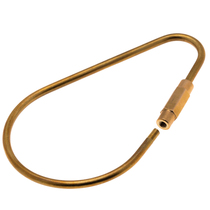 Creative brass keychain creative retro pure copper mens car key ring large capacity ring buckle fashion couple key ring