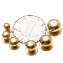 Pure copper Monk Head bag hardware accessories monk head pacifier nail small money box buckle leather Tower screw Rivet