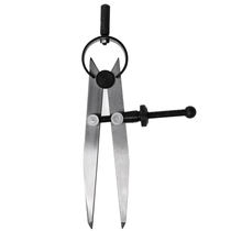 Fitter painting gauge spring compasses wood industry planning is divided into distance gauge carbon steel material wear-resistant leather tools