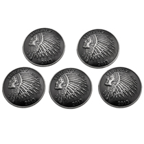 Handmade leather goods DIY cloth buckle vintage cloth buckle pattern Four-fitting alloy button button button button buckle decorative buckle