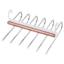 Cabei stainless steel folding trouser rack multi-functional multi-layer trouser hanger household magic seamless wardrobe storage hanger