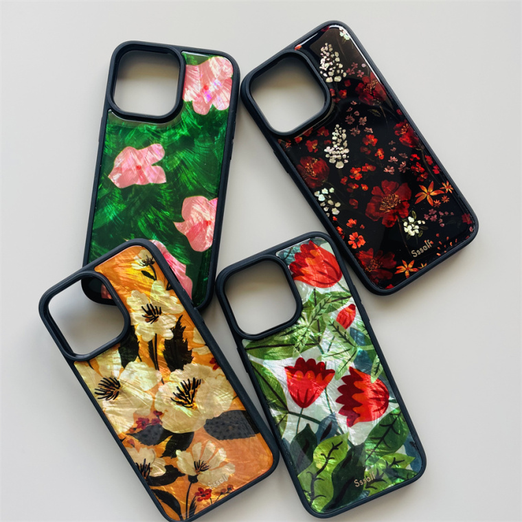 Ssself For Girls Flower Fritillary High Quality Premium 15, 14, 13, 12, 11 iPhone Case