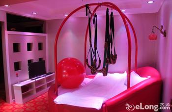 Round Electric Red Bed SEX BED SEX SEX BED THEMED GUESTHOUSE HOTEL ROOM HOTEL ROOM SPICE WEDDING WITH WEDDING BED