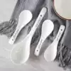 Ceramic spoon Household creative small spoon European small soup spoon Large spoon Eating spoon Small spoon Large spoon Microwave