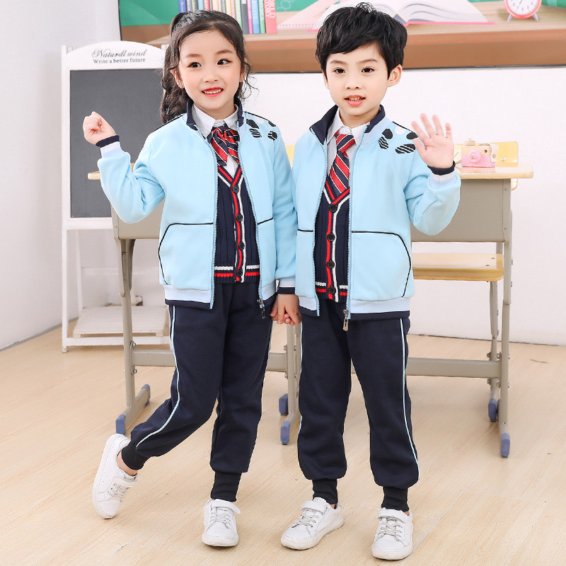 Children's sportswear class clothes Korean version of primary school uniforms teachers garden clothes autumn and winter suits new kindergarten garden clothes