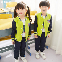 New kindergarten Garden clothes spring and autumn school uniforms class clothes cotton sets autumn and winter clothes teachers garden clothes custom