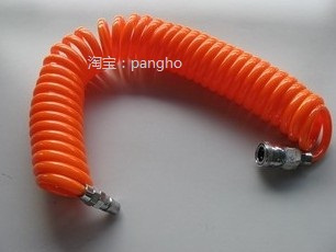 PU5*8 spring air tube quick connector spiral tube air compressor tube telescopic hose