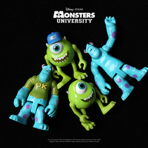 Tailbill Monster Company Mao Monster Big Eyes Building Man Shape Orbital Doll Toy