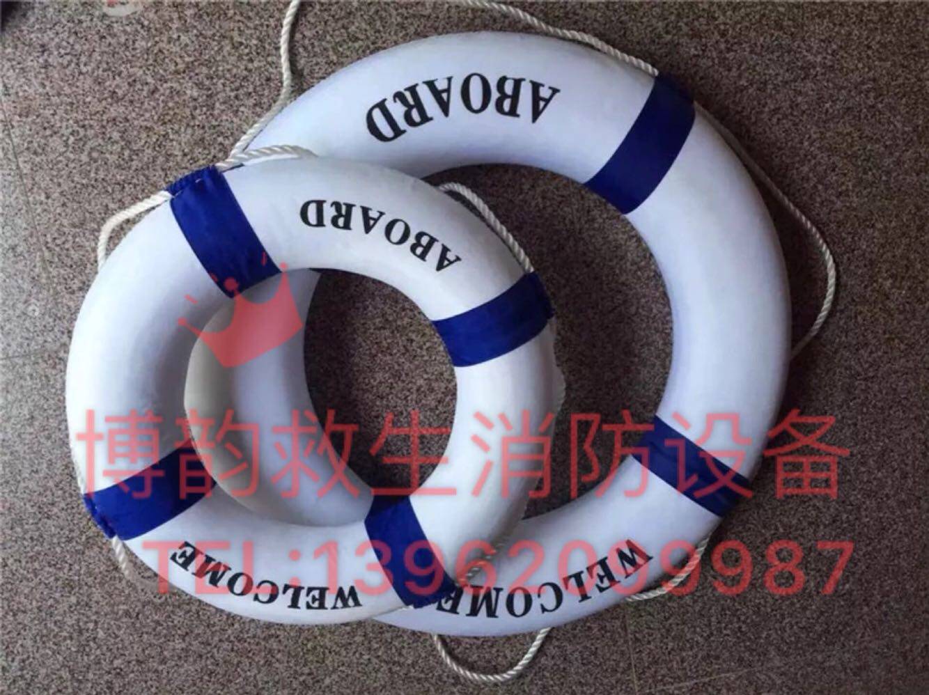 Adult children solid foam lifebuoy Mediterranean Foam lifebuoy exterior pendant decorative foam ring
