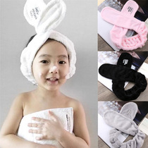Facial mask hair band female headband face wash makeup Korean cute versatile beauty headscarf elegant simple hair binding