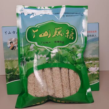 Anhui Wuhu Nanling County Yashan Lotus Root Candy Maltose Hollow Crispy Candy Sesame Fragrant Handmade Pastries