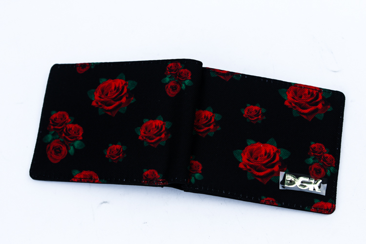 Ví DGK BLOOM Rose LOGO Nhập khẩu tại Mỹ - Ví / chủ thẻ bóp da