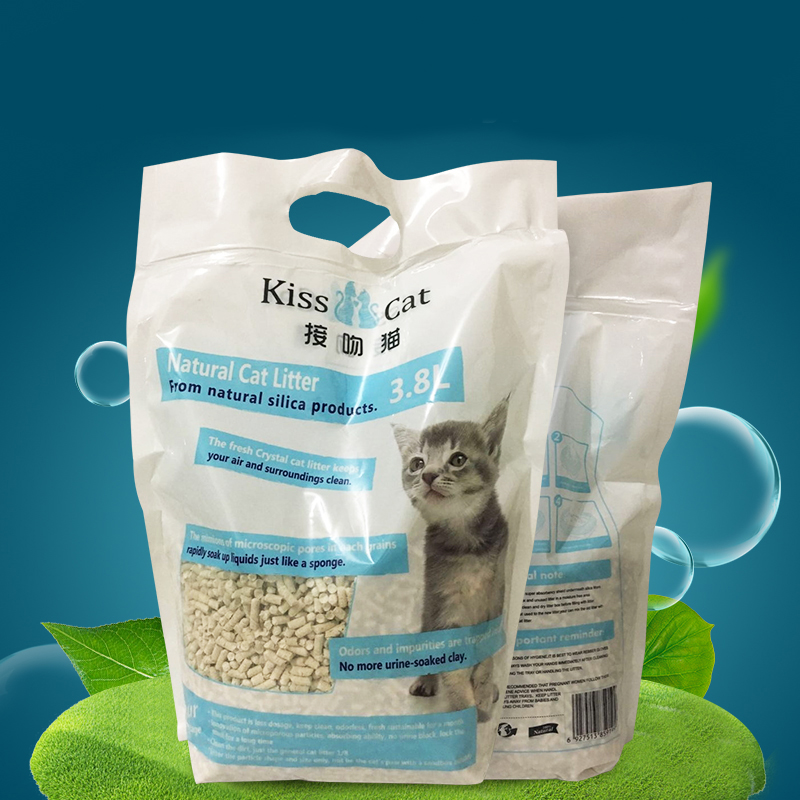 Kiss Cat豆腐猫砂3.8L豆腐砂除臭猫咪用品无尘除臭结团猫沙