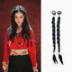 ຄົນອັບເດດ: ສາວຮ້ອນ wig ponytail braid braid ມື braided braid braid ມວຍ braid ອິນເຕີເນັດສະເຫຼີມສະຫຼອງແບບ versatile ການຖ່າຍຮູບຖະຫນົນ artifact