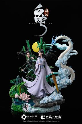The Tonic White Snake Edge Up Little Green White Fairy Bean Studio more than sixteen Version Limited Pendulum-Taobao