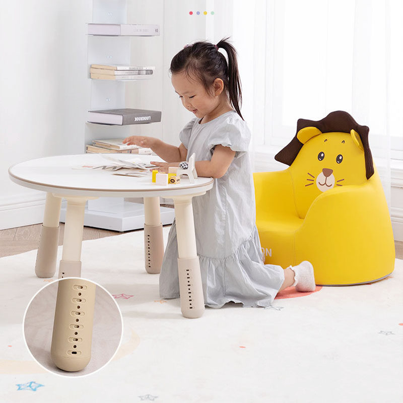Children's peanut table can be raised and lowered baby reading area learning table and chair set multi-functional children's toy table and chair