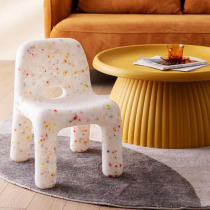 Net red backstool children plastic small bench thickens durable household living room practical book reading comfortable chair