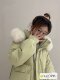 2025 Winter Korean Style Western Fashion Mid-Length Hooded Thickened Big Fur Collar Off-Season Down Jacket for Small People