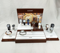 Watch display rack props tray jewelry rack wooden paint container frame Holder Holder display counter counter jewelry display rack