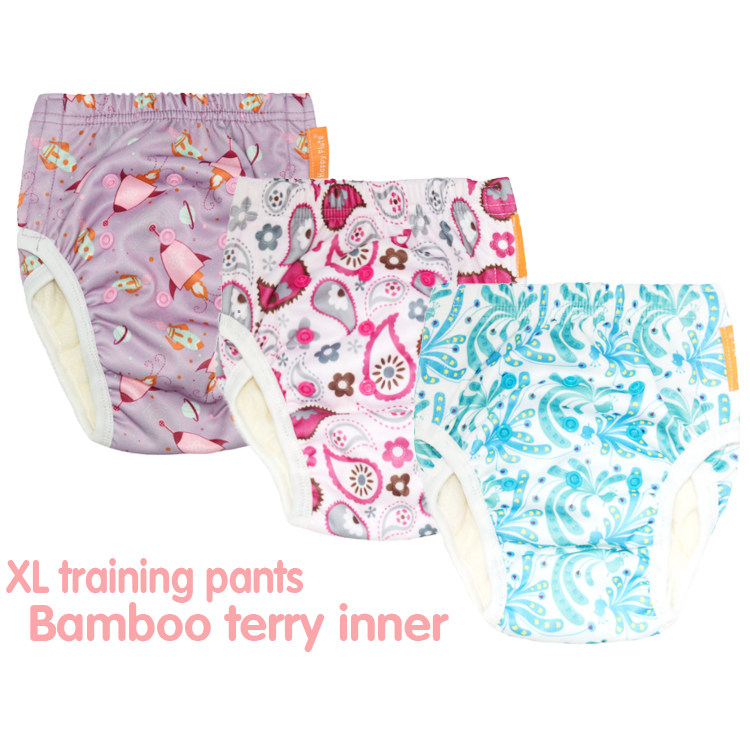 Mibaby外貿原單獨家竹纖維加大學習褲訓練褲2 5歲寶寶腰圍34 64cm