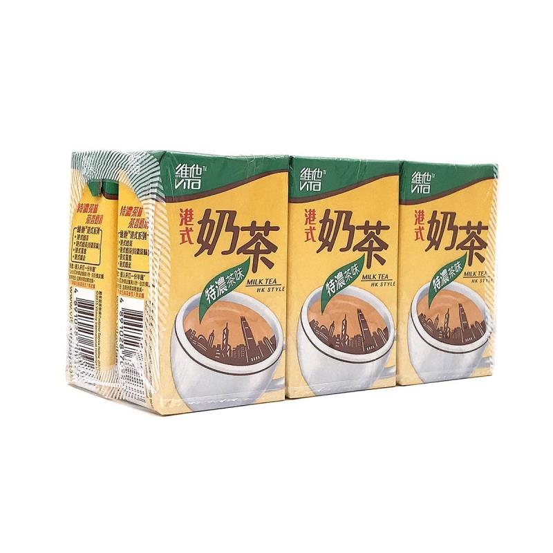 Hong Kong Vitamin Milk Vitamin Hong Kong Style Extra Rich Milk Tea Drink 250ml * 6 Boxes 