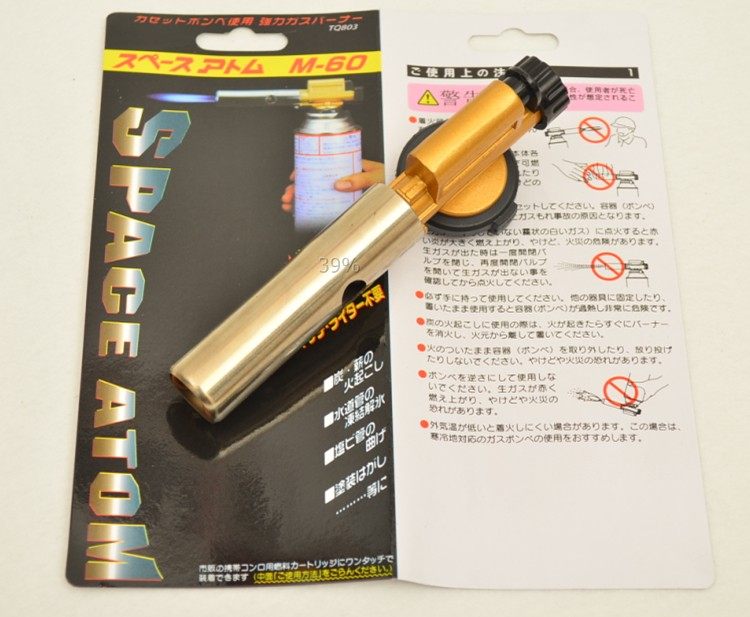 Special price M60 pure copper flamesty gun preheating can be inverted outdoor spray gun high temperature nozzle point carbon barbecue pouring fire