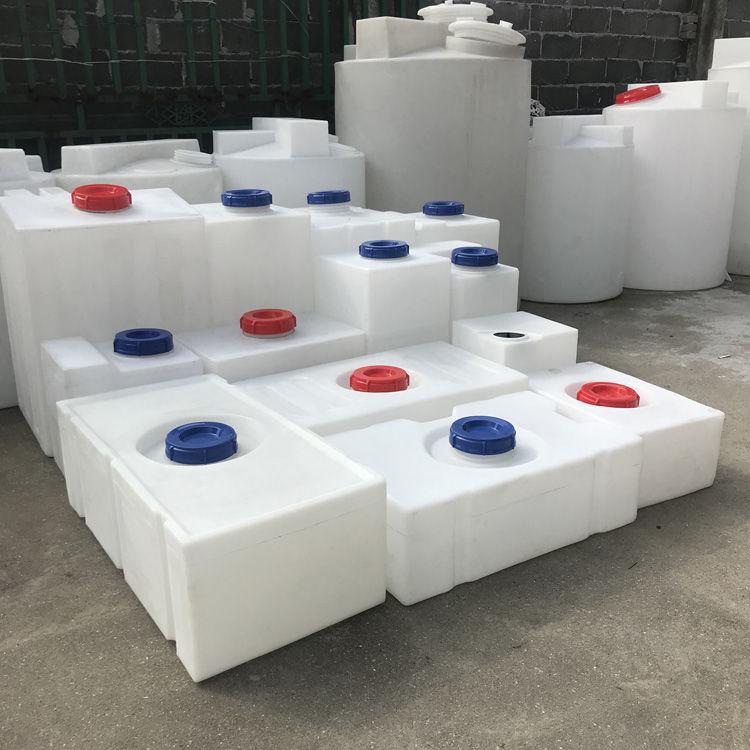 25L-800L square barrel horizontal dosing box plastic barrel square barrel 500L100LPE bucket food grade drinking water tank