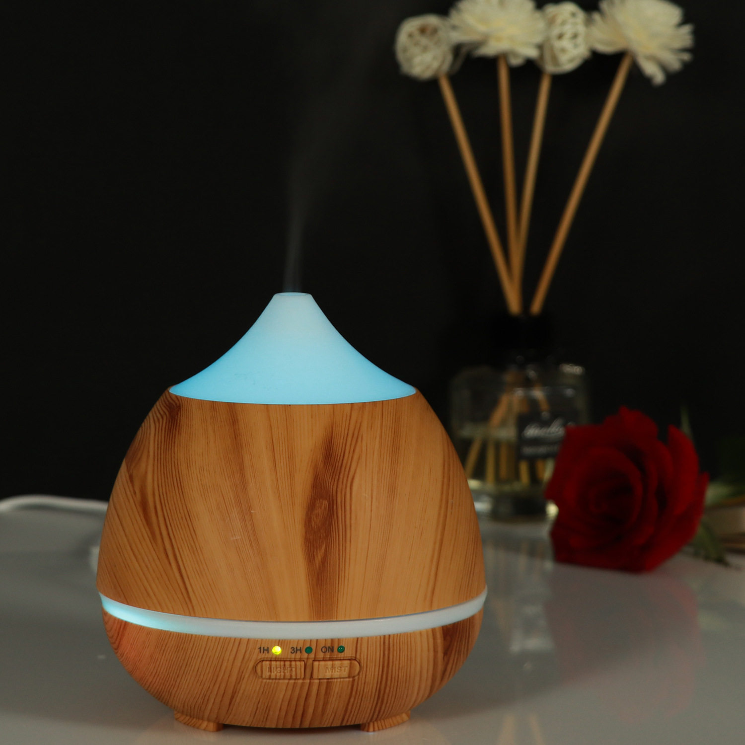 Finie Shiga Essential Oils Aroma Lavender Creative Wood Grain Sharp Mouth Aroma Lavender Minimalist Fashion Holiday Gift to girlfriend