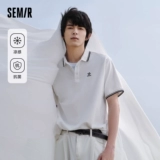 Semir, футболка polo, рубашка, антибактериальная футболка с коротким рукавом, летняя летняя одежда, с вышивкой