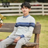 Semir, комплект, свитер, осенний мужской тонкий лонгслив, модель весна/осень 2021 года, оверсайз