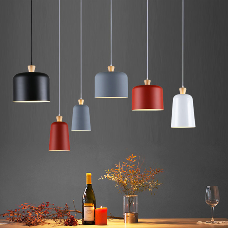 Macaron chandelier simple modern restaurant chandelier creative personality coffee shop milk tea shop office Nordic lamps