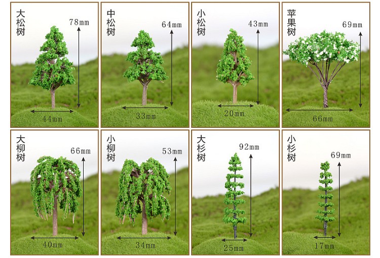 Mọng nước chậu trang trí hoa nhựa sáng tạo vi mô cảnh quan trang trí cây hoa phụ kiện trang trí sân vườn - Hoa nhân tạo / Cây / Trái cây hoa giả trang trí