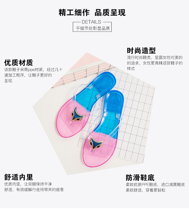 Tongs femme OTHER   en plastique - semelle en plastique - Ref 2665784 Image 10