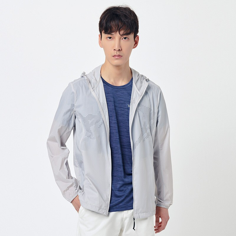 Pathfinder skin clothes man 20 spring summer outdoor anti-UV breathable light and thin wind clothes sunscreen TAZI81727